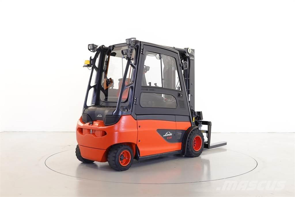 Linde E35L-01 Elektriniai šakiniai krautuvai