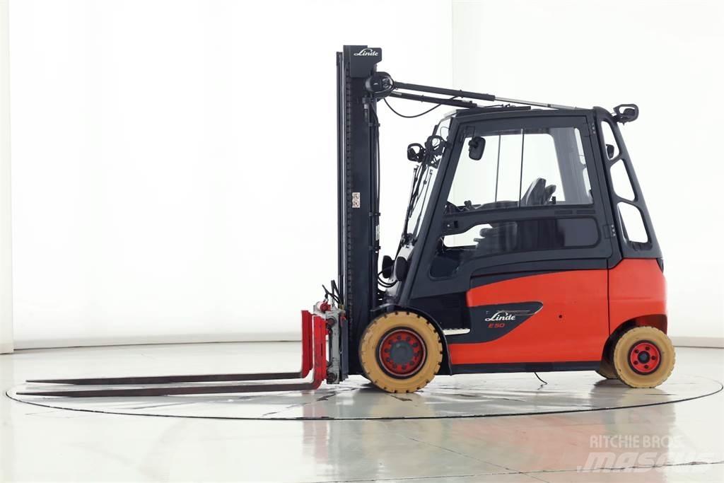 Linde E50HL-01 Elektriniai šakiniai krautuvai