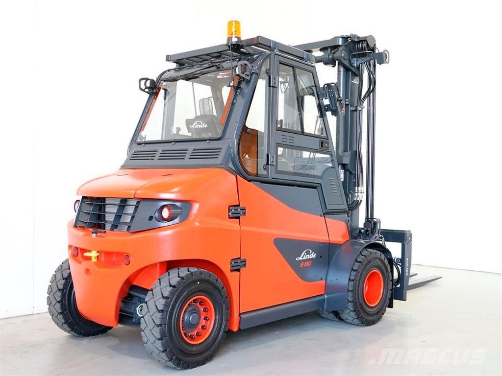 Linde E80/1279 Elektriniai šakiniai krautuvai