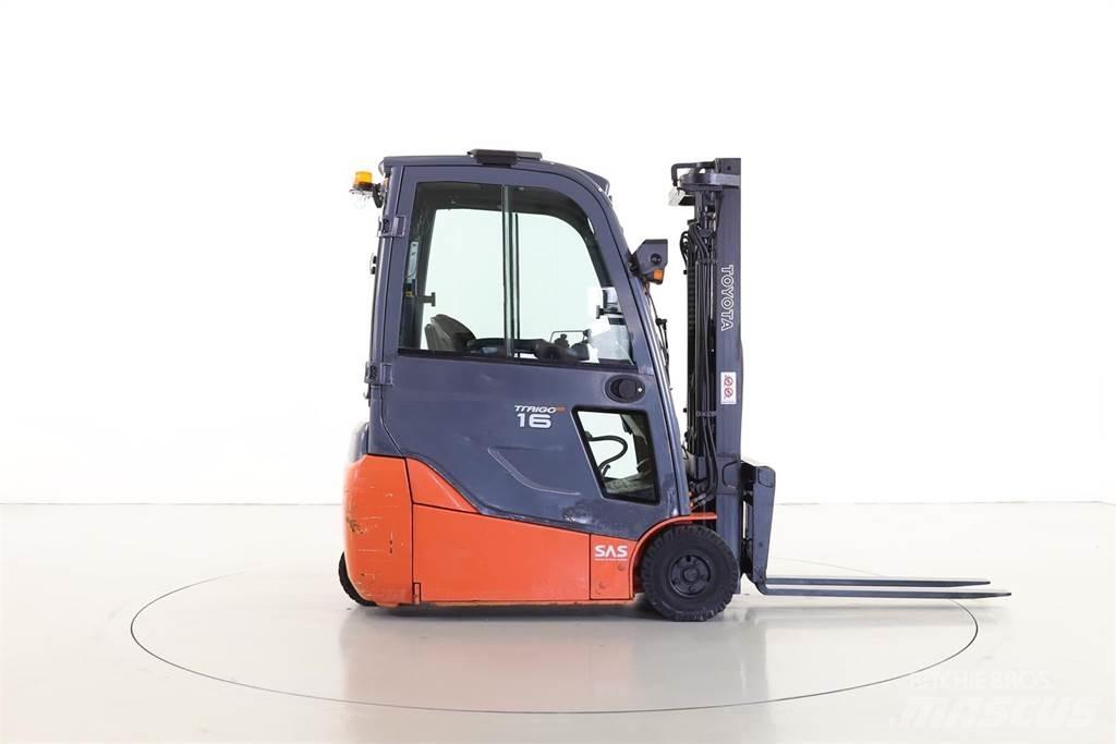 Toyota 8FBET16 Elektriniai šakiniai krautuvai