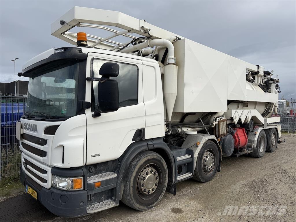 Scania P450 Euro6 Kombinuotos paskirties / vakuuminiai sunkvežimiai
