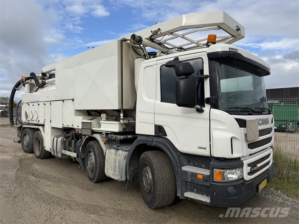 Scania P450 Euro6 Kombinuotos paskirties / vakuuminiai sunkvežimiai