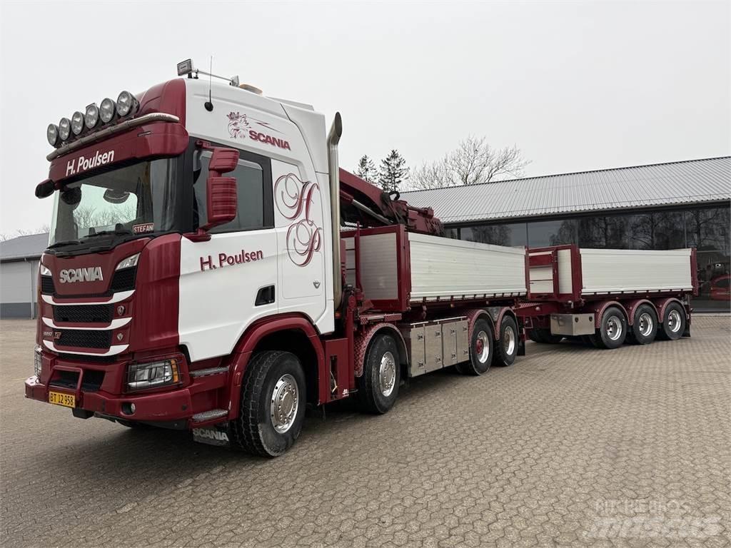 Scania XT-R650 Savivarčių priekabų vilkikai