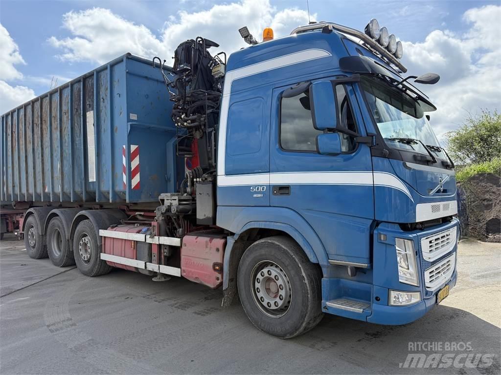 Volvo FM450 Savivarčiai su kabeliniu keltuvu