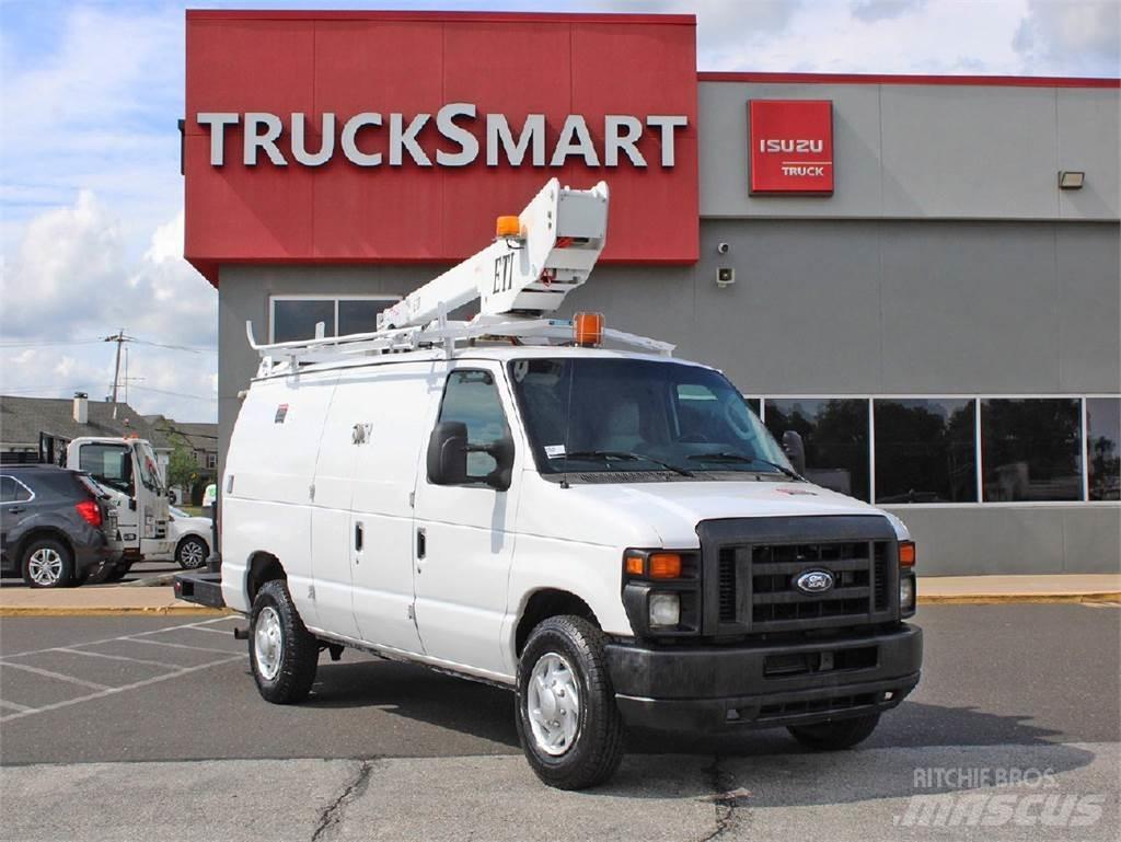 Ford E350 Ant vilkikų montuojamos kėlimo platformos
