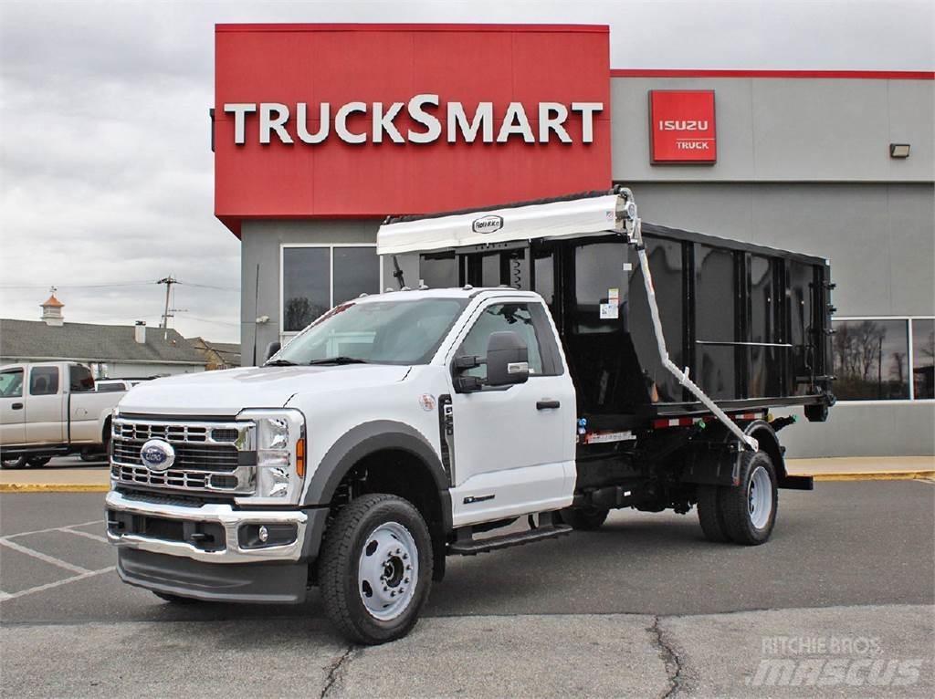 Ford F550 Savivarčiai su kabeliniu keltuvu
