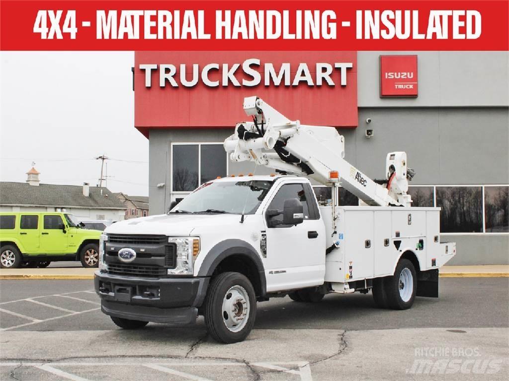 Ford F550 Ant vilkikų montuojamos kėlimo platformos