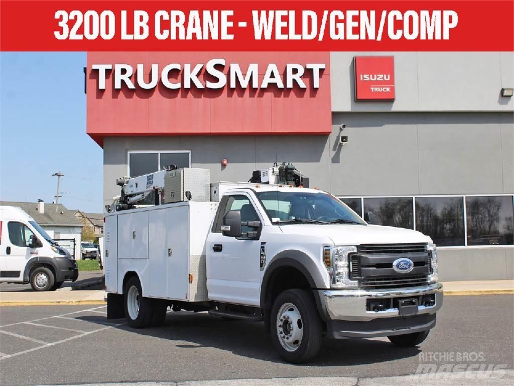 Ford F550 Automobiliniai kranai