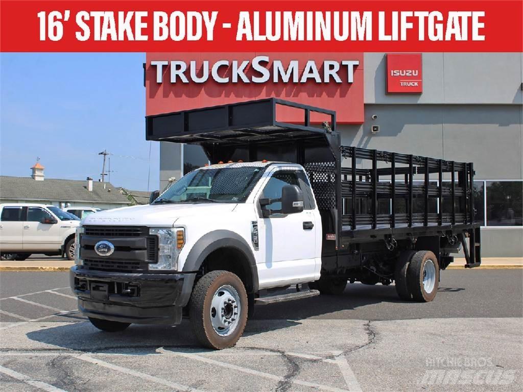 Ford F550 Platformos/ Pakrovimas iš šono