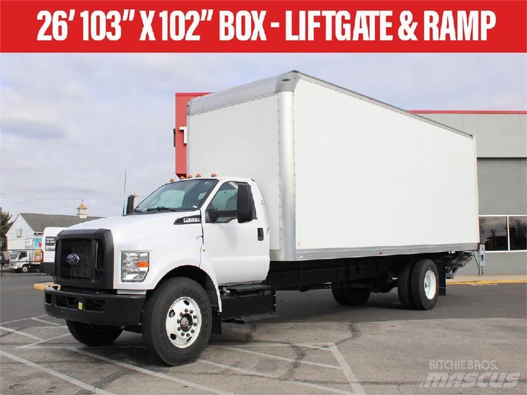 Ford F650 Sunkvežimiai su dengtu kėbulu