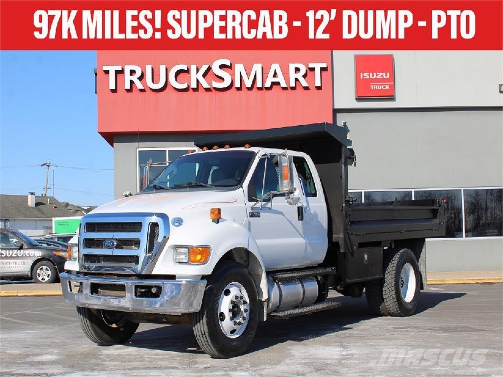 Ford F750 Savivarčių priekabų vilkikai