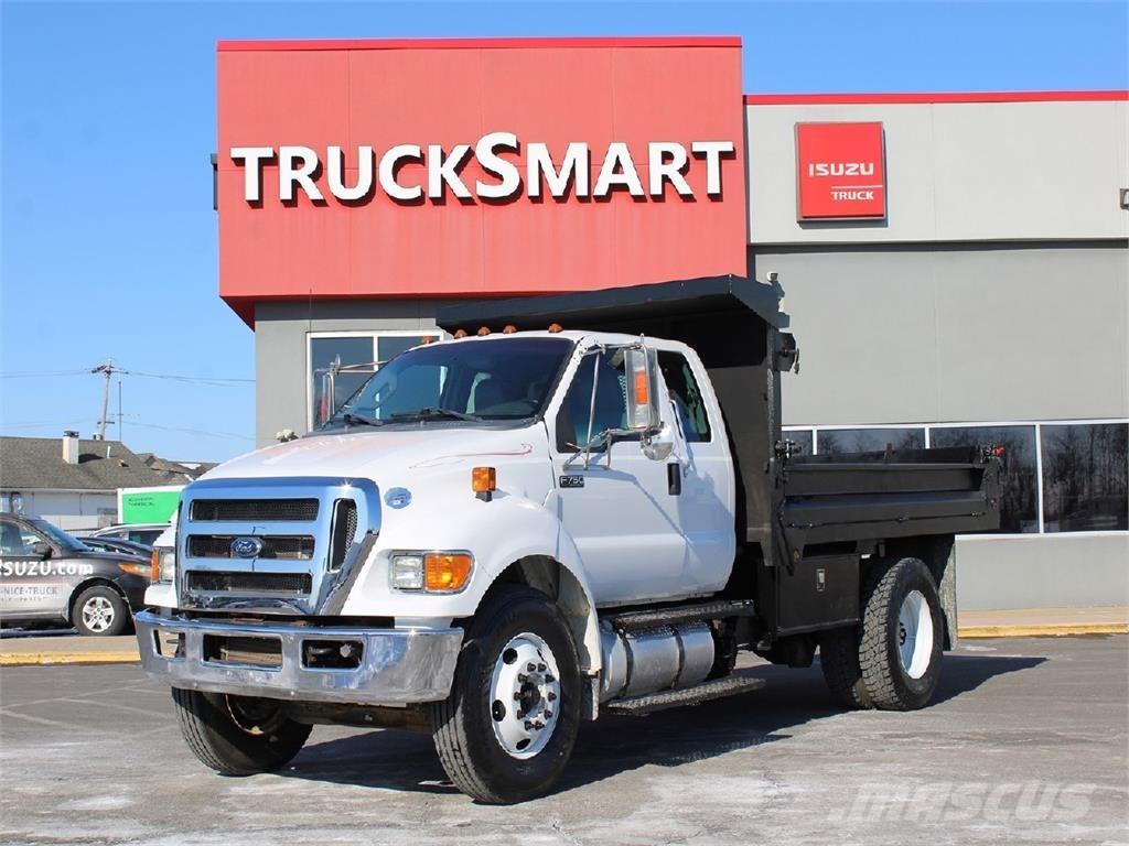 Ford F750 Savivarčių priekabų vilkikai