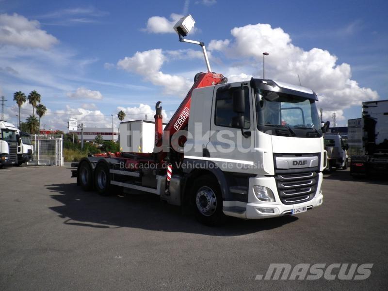 DAF CF450 Savivarčiai su kabeliniu keltuvu