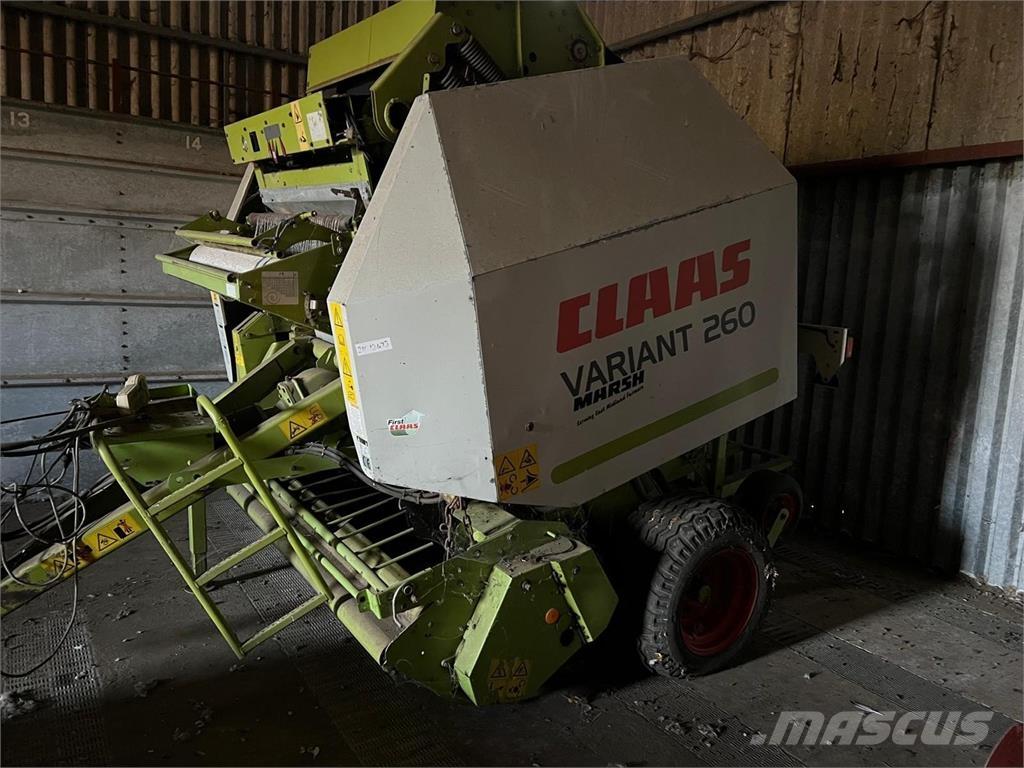 CLAAS VARIANT 260 Stačiakampių ryšulių presai