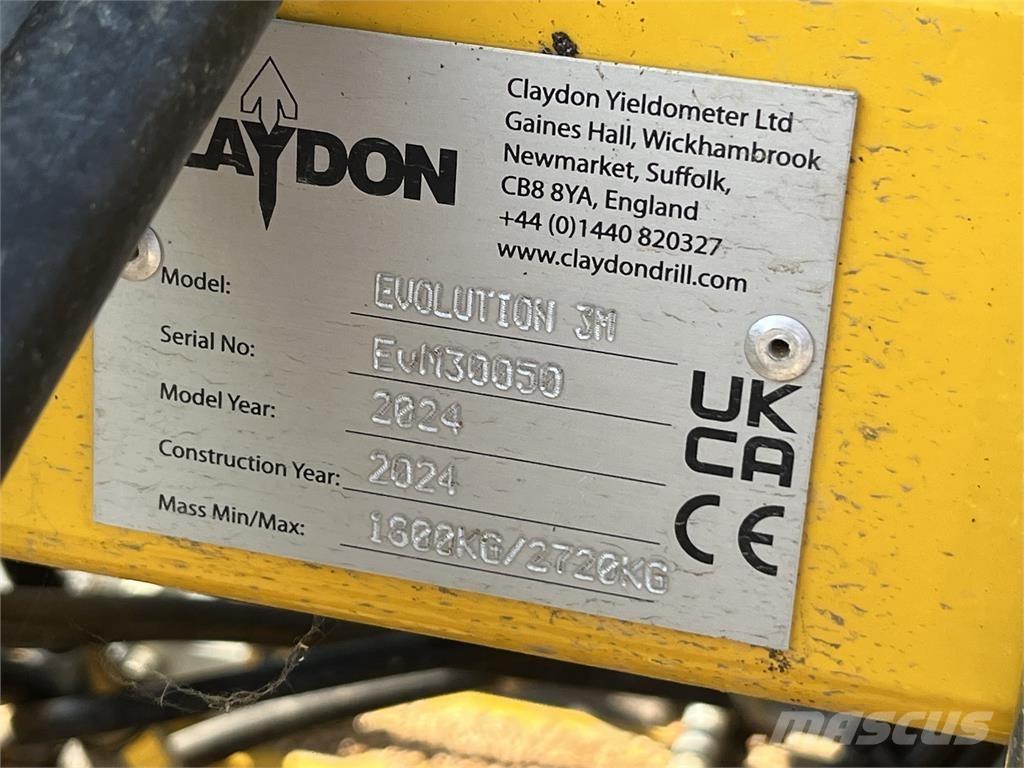 Claydon 3M EVO Žemės ūkis - Kita