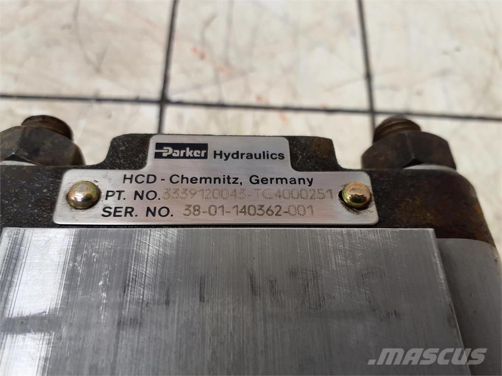  CT2 Dual gear pump Kranų dalys ir įranga