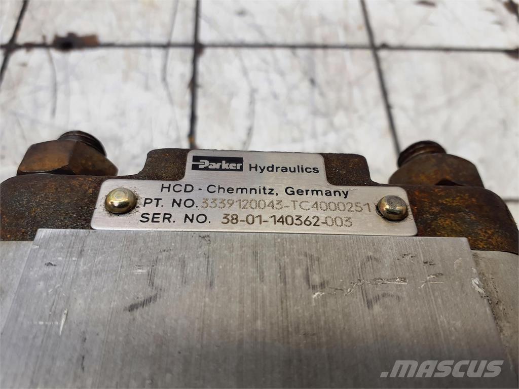  CT2 Dual gear pump Kranų dalys ir įranga