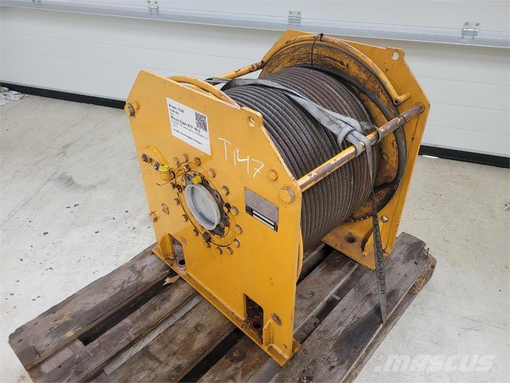 Faun ATF 45-3 winch Kranų dalys ir įranga