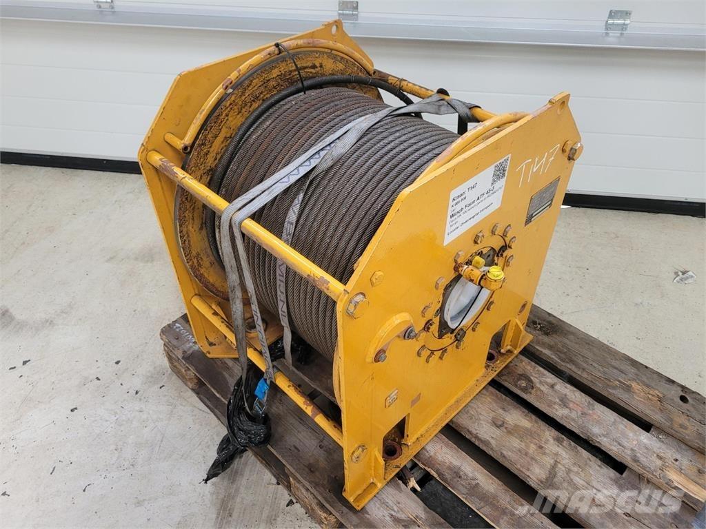 Faun ATF 45-3 winch Kranų dalys ir įranga
