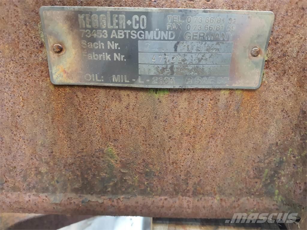 Faun ATF 60-4 axle 2 Ašys
