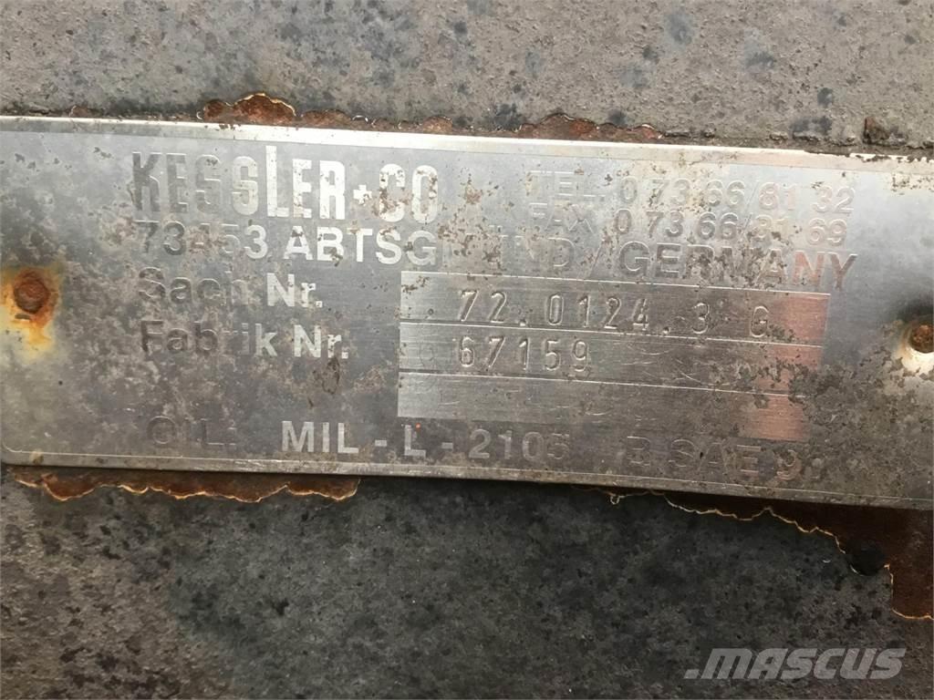 Faun ATF 60-4 axle 3 Ašys