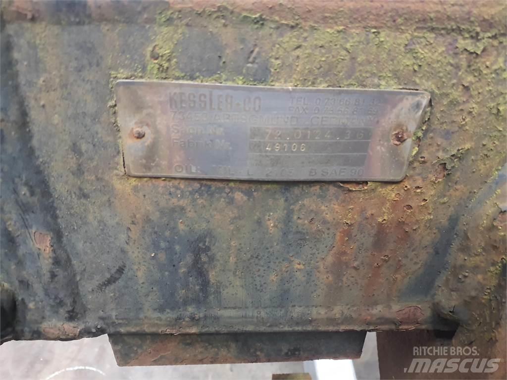 Faun ATF 60-4 axle 3 Ašys
