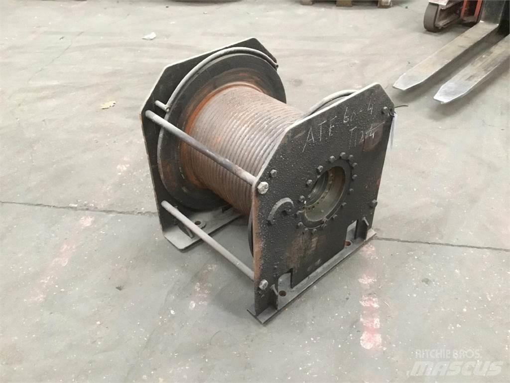 Faun ATF 60-4 winch Kranų dalys ir įranga