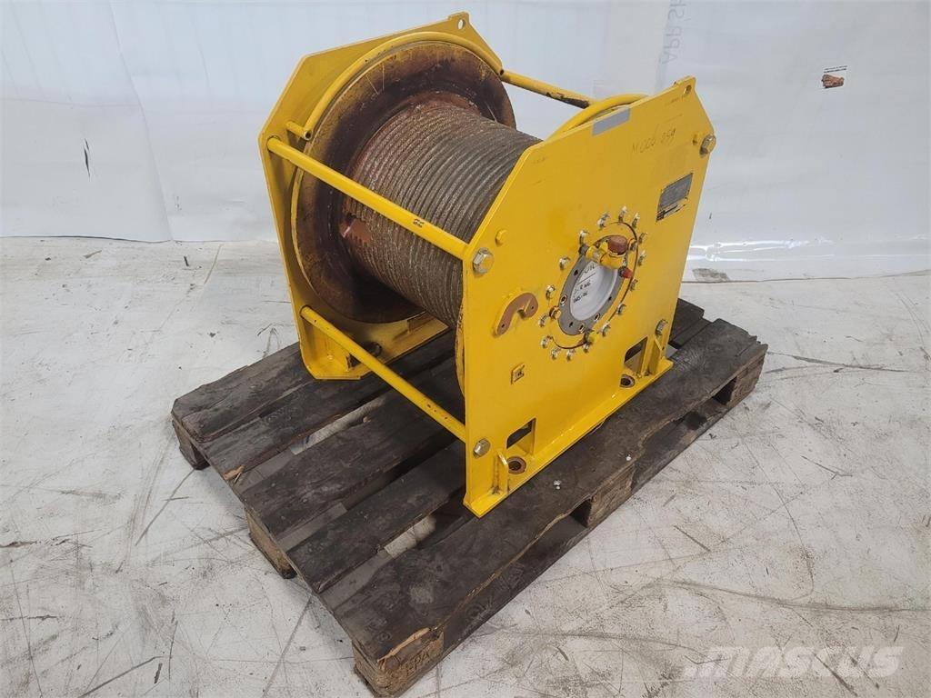 Faun HK 100 winch Kranų dalys ir įranga