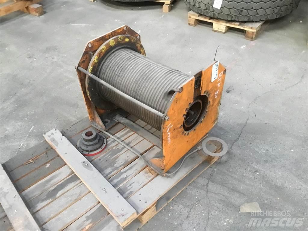 Faun RTF 30 winch Kranų dalys ir įranga