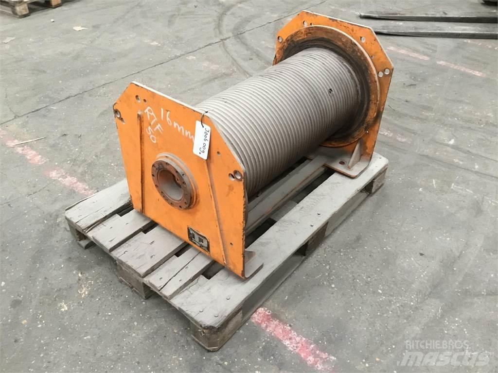 Faun RTF 50-4 winch Kranų dalys ir įranga