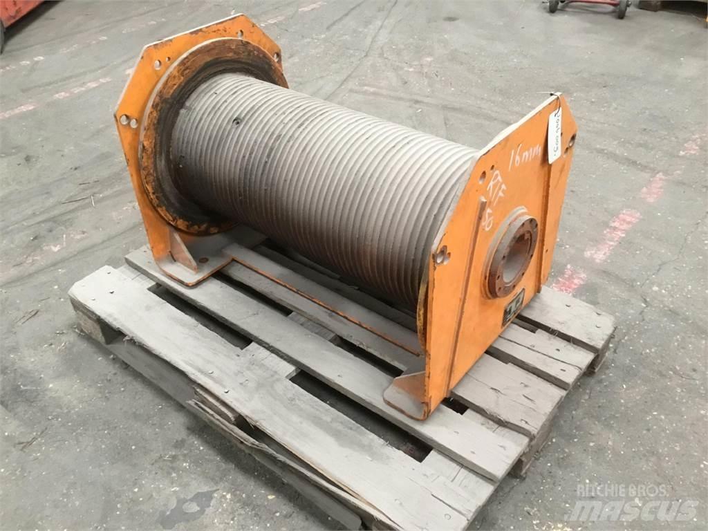 Faun RTF 50-4 winch Kranų dalys ir įranga