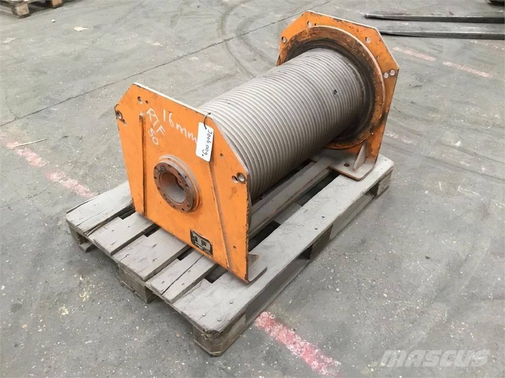 Faun RTF 50-4 winch Kranų dalys ir įranga