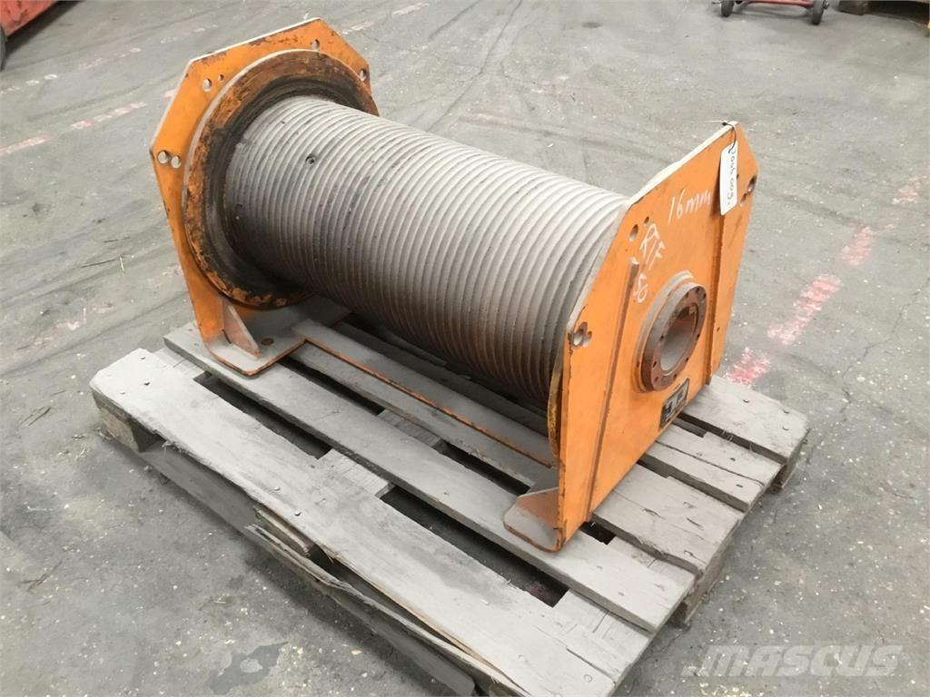 Faun RTF 50-4 winch Kranų dalys ir įranga