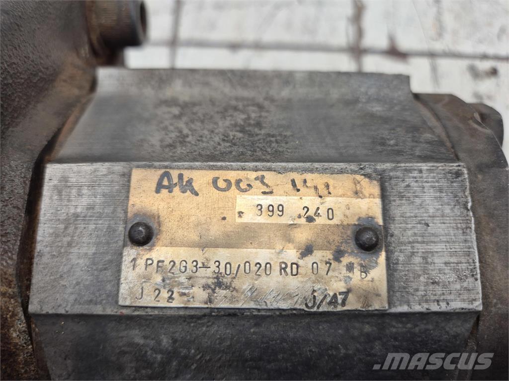  Gear pump Kranų dalys ir įranga