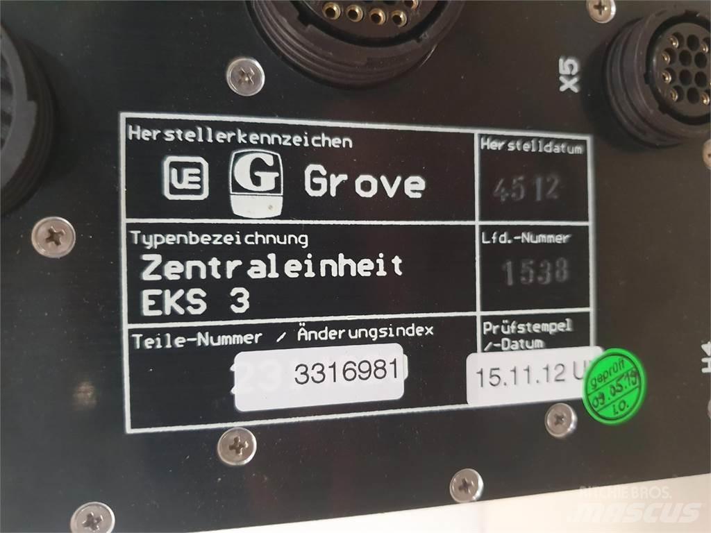 Grove EKS 3 LMB Kranų dalys ir įranga