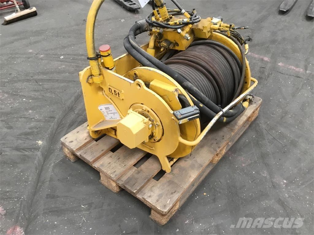 Grove GMK 3055 winch Kranų dalys ir įranga
