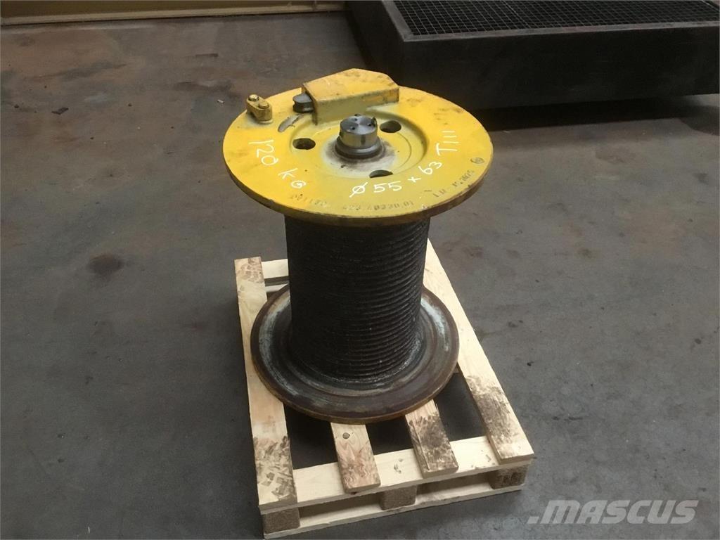 Grove GMK 3055 winch Kranų dalys ir įranga