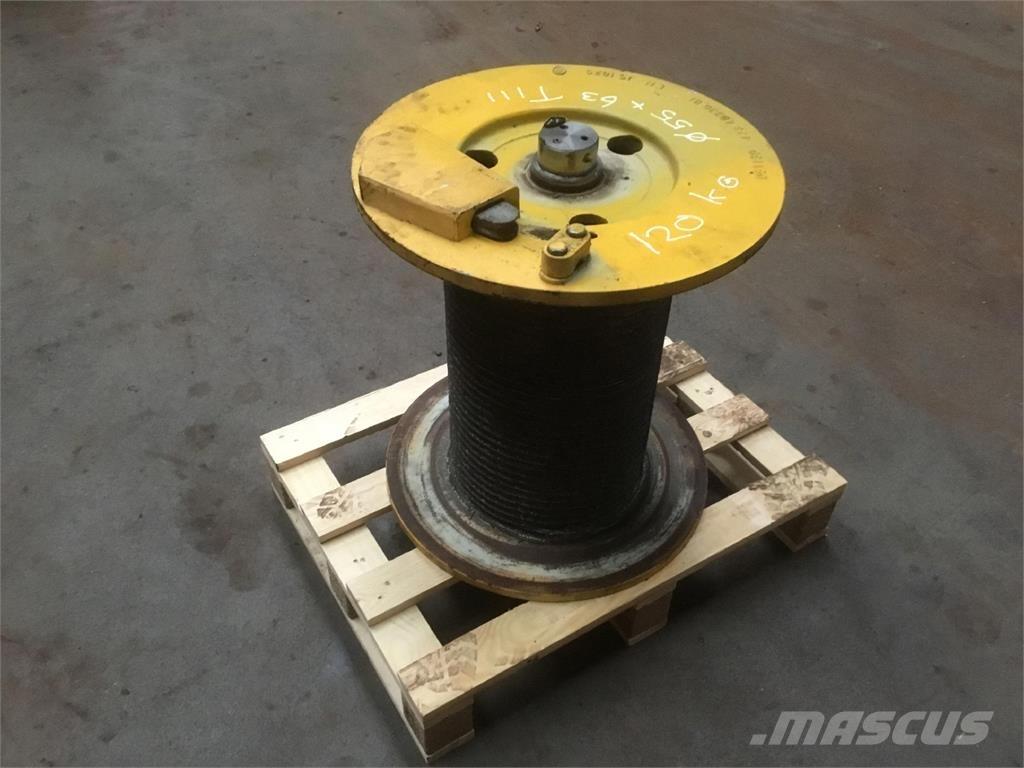 Grove GMK 3055 winch Kranų dalys ir įranga