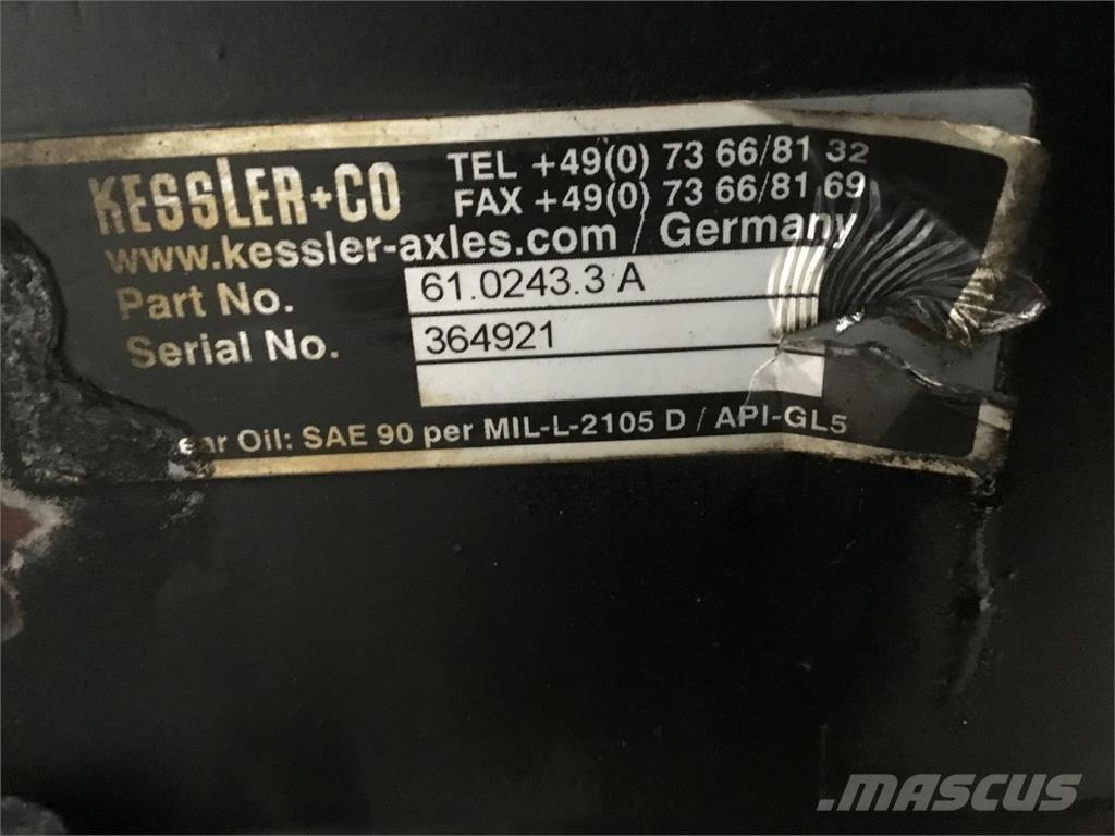 Kessler axle Ašys