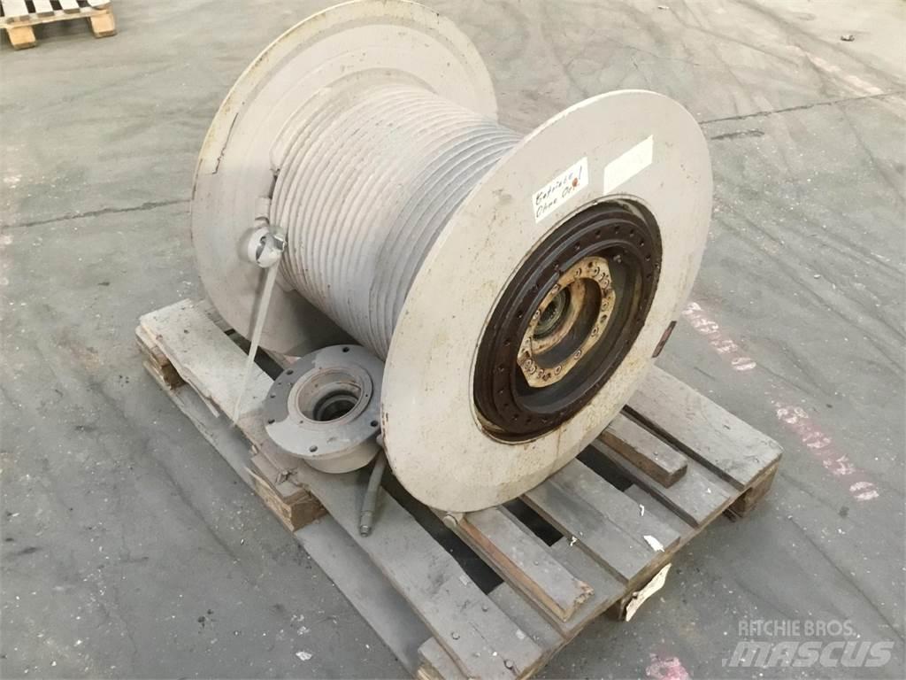 Krupp KMK 4060 winch Kranų dalys ir įranga