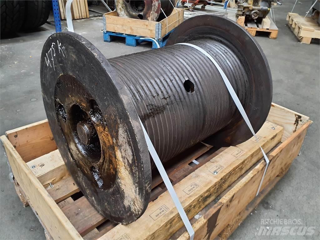 Krupp KMK 4070 winch Kranų dalys ir įranga