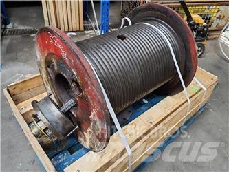 Krupp KMK 4070 winch Kranų dalys ir įranga