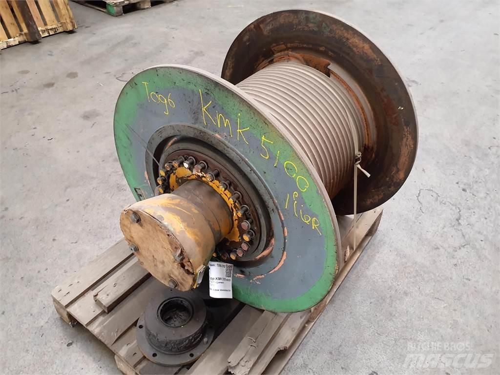 Krupp KMK 5100 winch Kranų dalys ir įranga