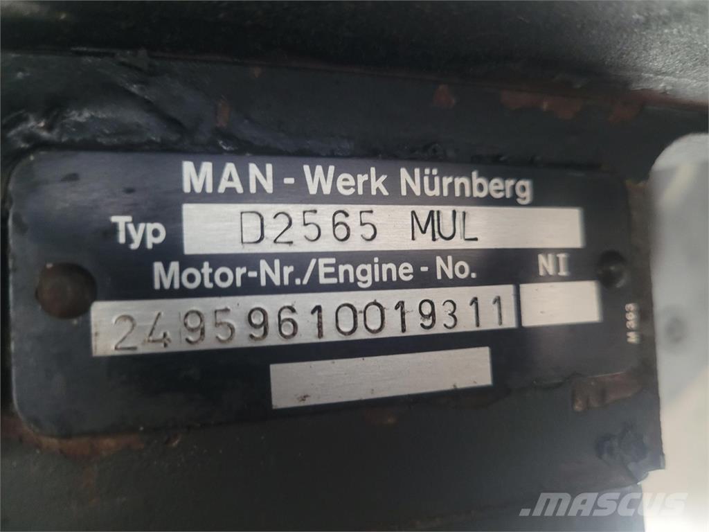 MAN D2565 MUL Varikliai
