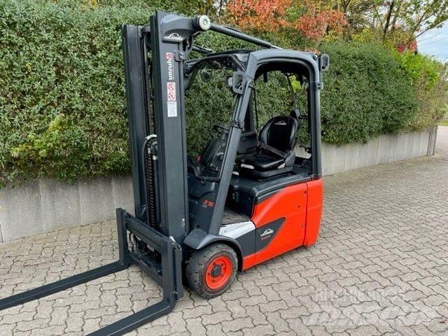 Linde E16C Elektriniai šakiniai krautuvai