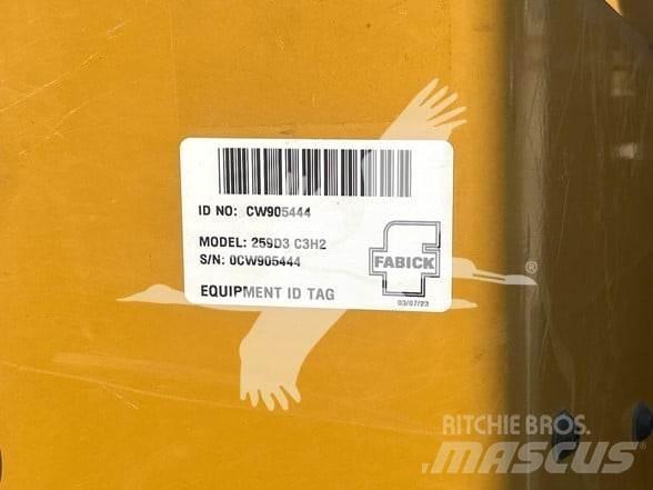 CAT 259D Krautuvai su šoniniu pasukimu