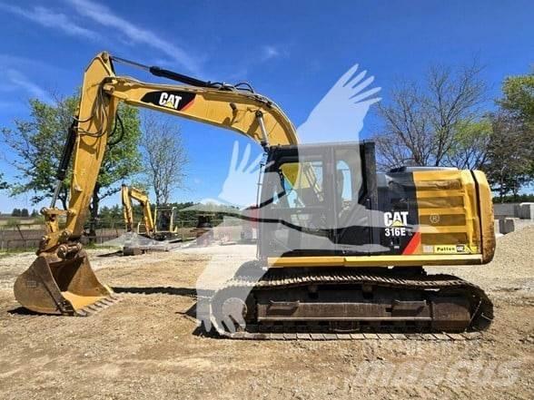CAT 316E Vikšriniai ekskavatoriai