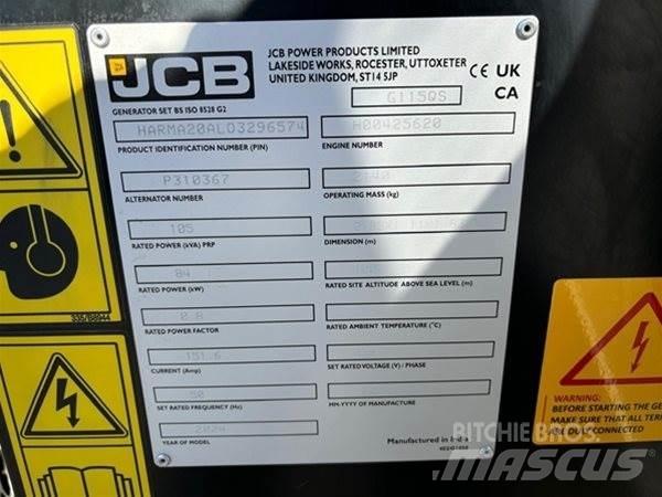 JCB G115QS Priedai