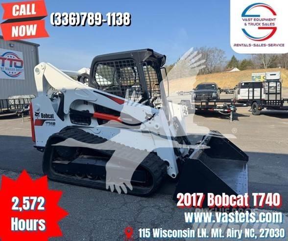 Bobcat T740 Krautuvai su šoniniu pasukimu