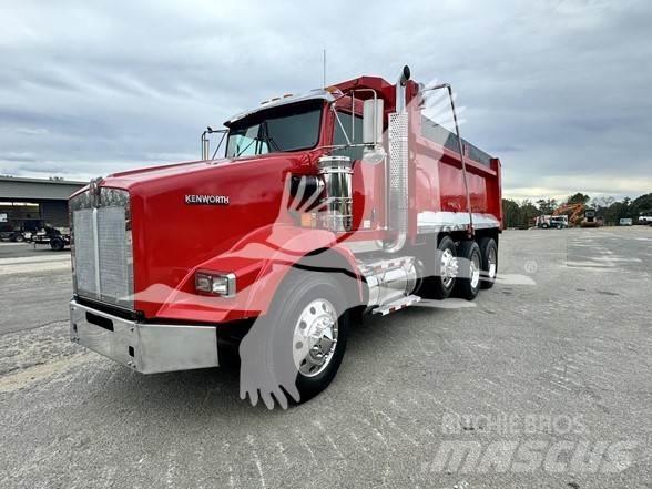 Kenworth T800 Savivarčių priekabų vilkikai